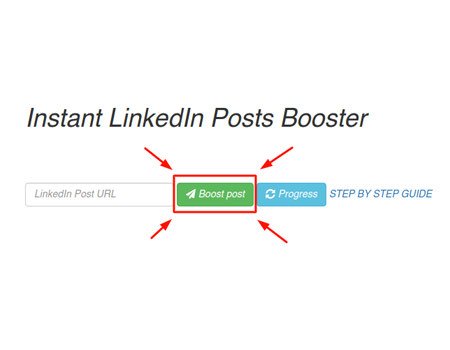 How to boost LinkedIn post with likes